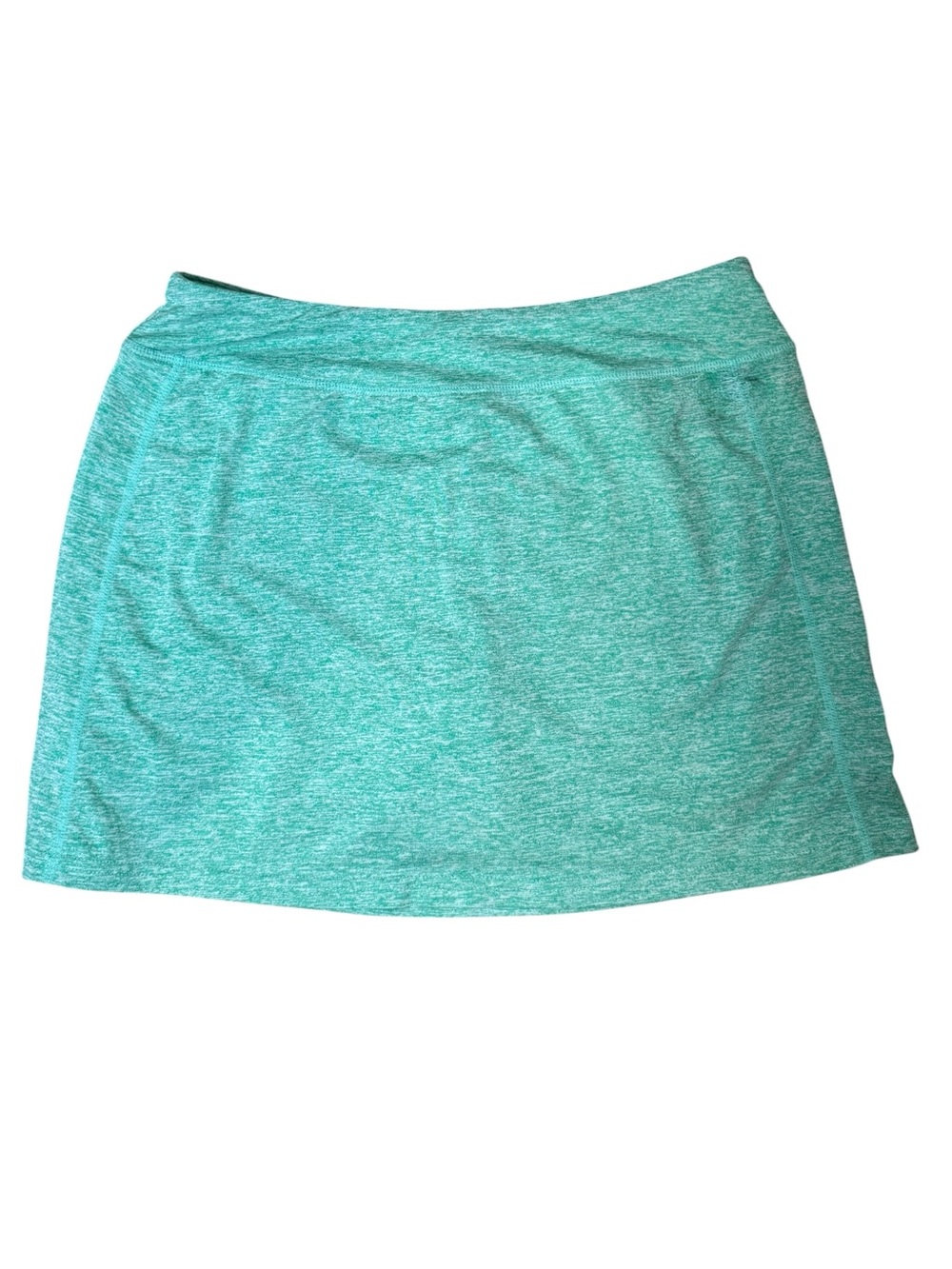 BlevonH Medium Athletic Light Teal Skort with Built-In Shorts